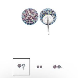 Hillberg & Berk Sparkle Ball Earrings